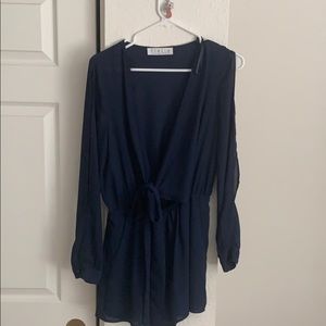 Blue romper (never worn)